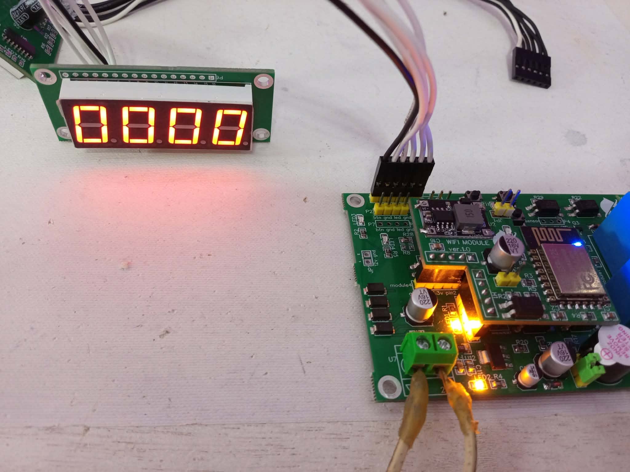 7 Segment Smart Single Timerboard