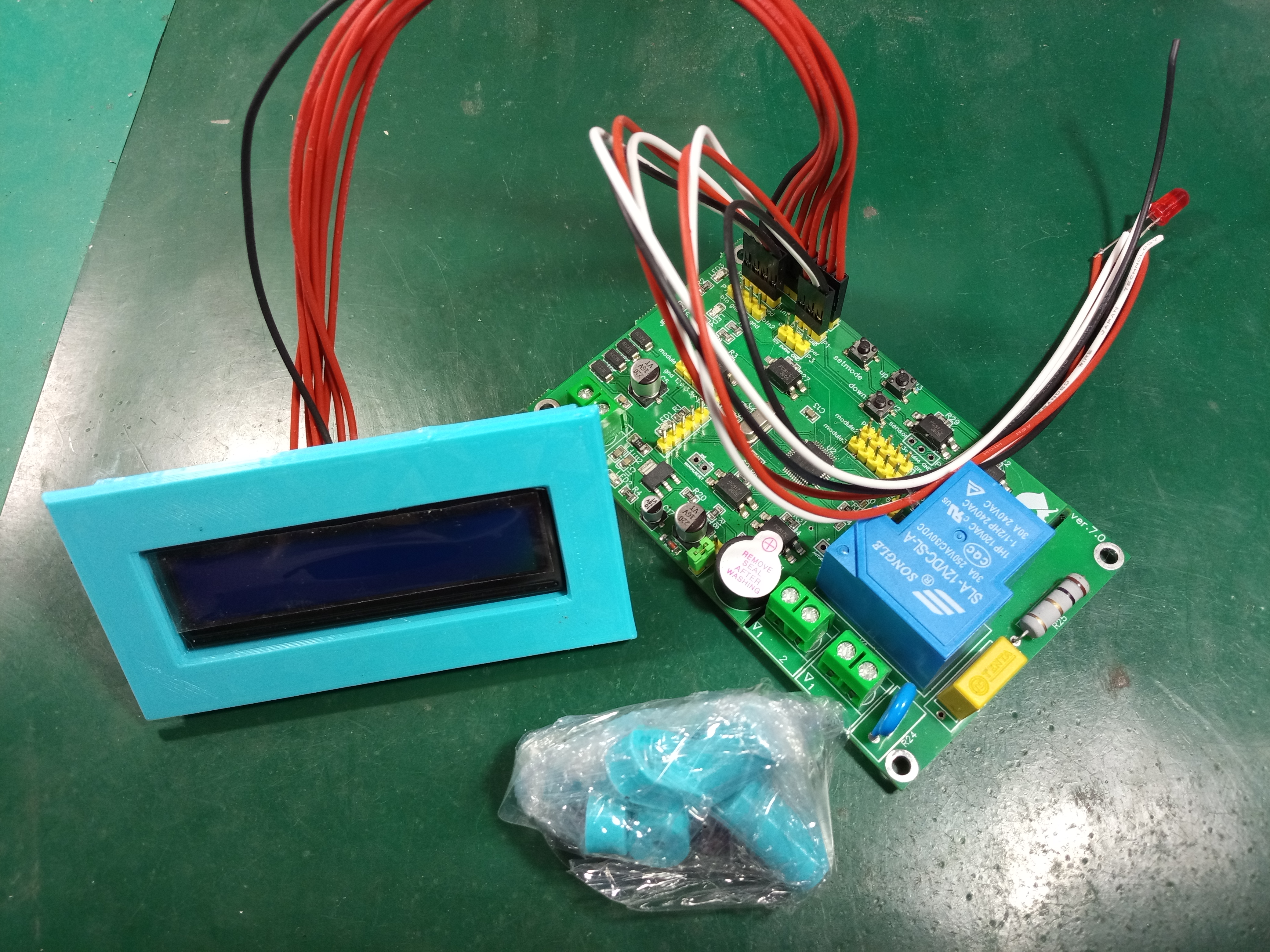 LCD single timerboard